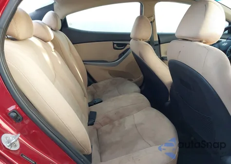 2013 Hyundai Elantra Gls from USA, damaged, VIN 5NPDH4AE2DH261943